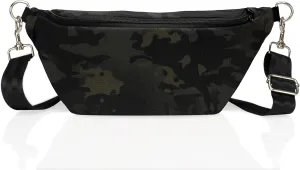 ~ SLING Faraday Bag ~ Data Security Cross-Body for Executive Travel ~ Tracking/Hacking Defense ~ Midnight Multicam