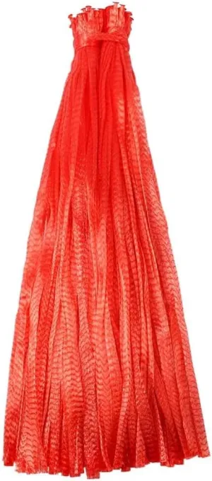 100 Pack Seafood Boil Bags Clam Bake / Shellfish Cooking Mesh Plastic Bags, Fruit and Vegetable Produce Packaging Net