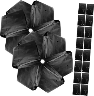100% Pe Material Planting Bags for Vegetable Fruit Growing Improved Survival Rate Fast Growth Easy to Use