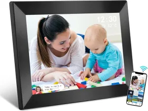 10.1Inch Uhale Digital Picture Frames WiFi Smart Electronic Picture Frame HD 16GB Digital Photo Frame,Digital Frame Easy to Share Photos and Video via Uhale APP-Gifts for Elders and Lovers