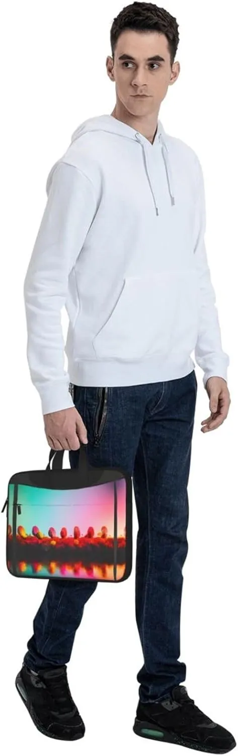 15.6 Inch Laptop Bag - Case with Soft Interior, Multiple Pockets - Ideal, Travel and Business Chicago Reflect