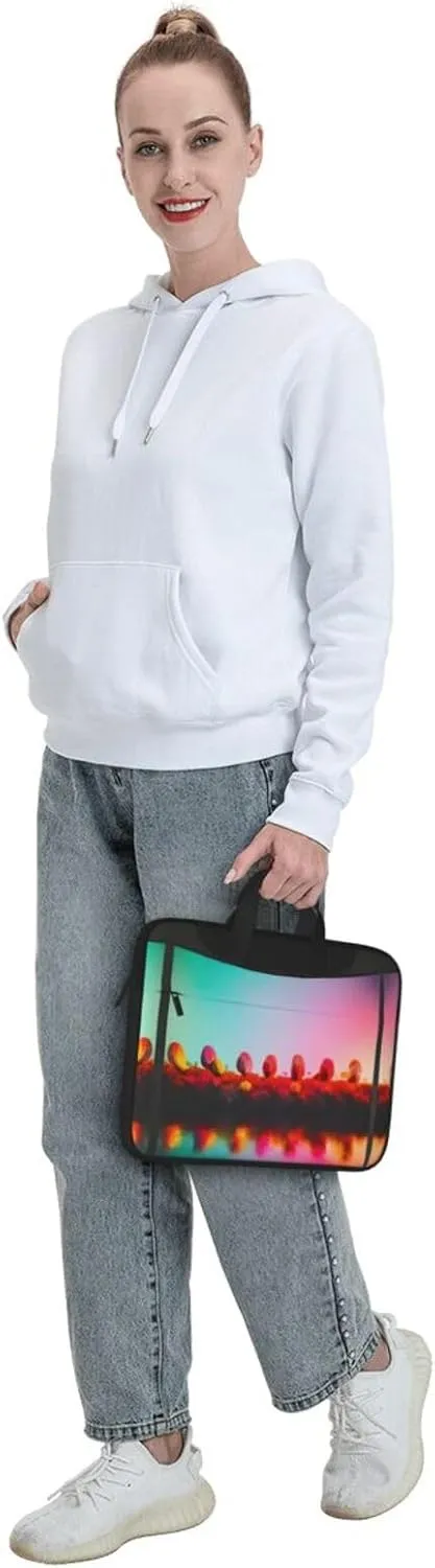 15.6 Inch Laptop Bag - Case with Soft Interior, Multiple Pockets - Ideal, Travel and Business Chicago Reflect
