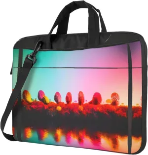 15.6 Inch Laptop Bag - Case with Soft Interior, Multiple Pockets - Ideal, Travel and Business Chicago Reflect
