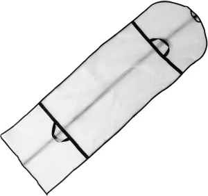 2 Pack Suit Protector Bag Wedding Dress Dust Cover Plastic Garment Bag Large Size for Clothes