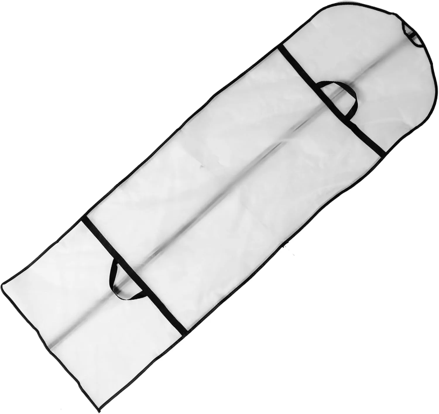 2 Pack Suit Protector Bag Wedding Dress Dust Cover Plastic Garment Bag Large Size for Clothes