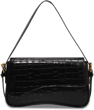 2025 Small Shoulder Bag Y2K Purse for Women, Crocodile Clutch Purse Handbag Satchel Tote Bag Classic Retro Crossbody Bag