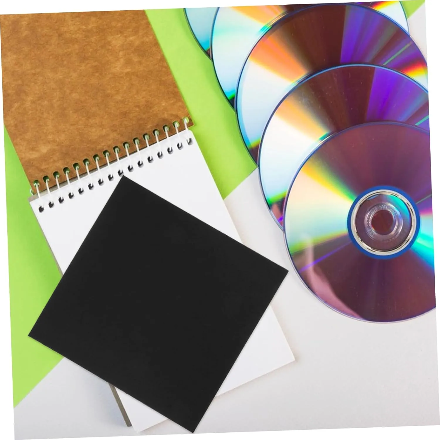 20pcs Paper CD Sleeves for DVD Storage CD Envelopes for Organizing and Safeguarding Media for Weddings and Events