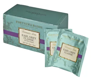 3 set Fortnum and Mason British Tea. Earl Grey Classic 25 Count Tea Bags (1 Pack) USA