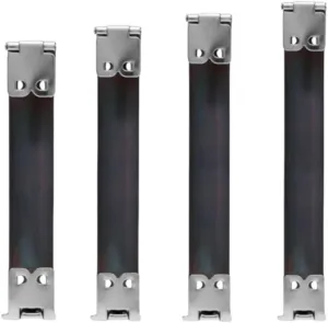 30Pcs Flex Frame Bag Closures Kiss Clasp Sewing Internal Handbag Hinges Spring Clip - Frames, Screws, Kiss Clasp Purse Frame, Coin Purse Clasp for DIY Bag Coin Purse, Bag Sewing Making