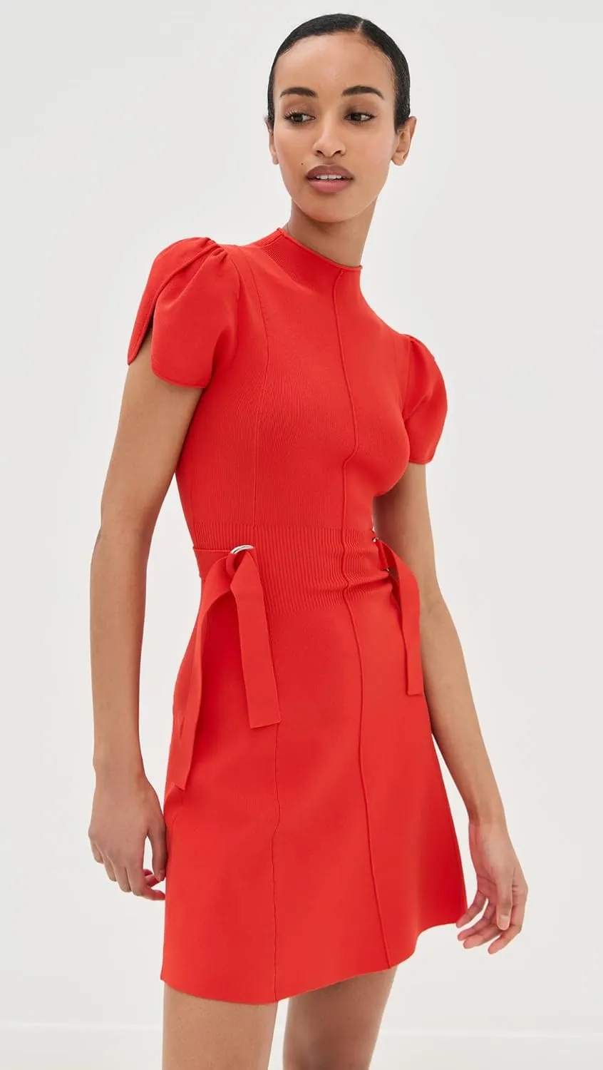3.1 Phillip Lim Women's Compact Rib Tulip Mini Dress