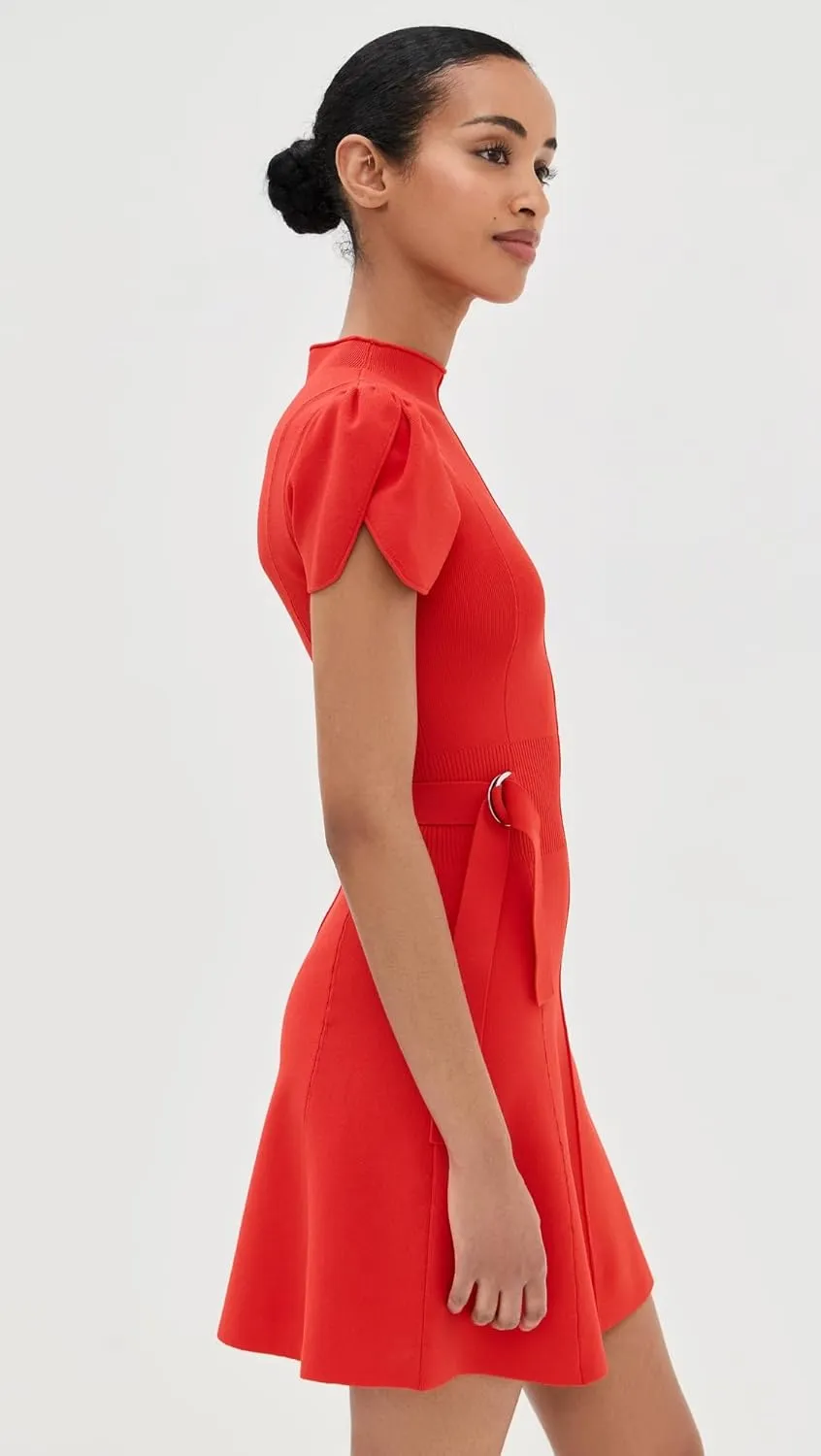 3.1 Phillip Lim Women's Compact Rib Tulip Mini Dress