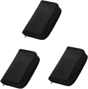 3pcs Portable Supplies Pouch Compact Carrying Case for Blood Durable Storage Bag for Testing Kit Essential Supplies
