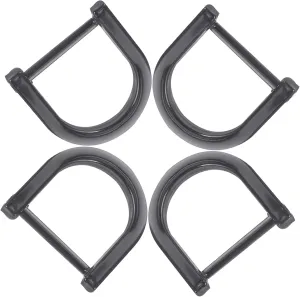 4pcs d Ring Buckle Luggage Accessories Semi-circular d Ring for Shoulder Strap Adjustment Zinc Alloy Metal Bag Hardware