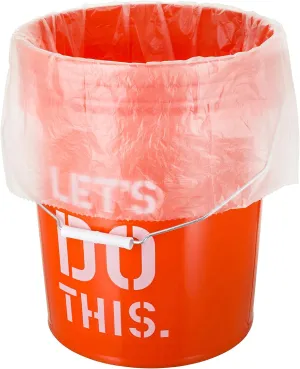 5 Gallon Bucket Liner Bags for Marinading and Brining - Durable, Food Grade, BPA Free, 25/Roll