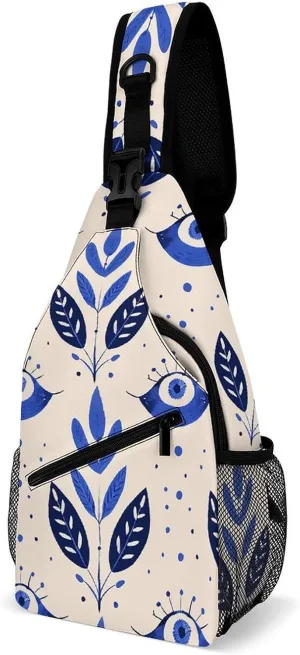 A Range of Sea Creatures Sling Bag Crossbody Bags Cross Body Bag Fanny Packs Chest Bags Sling Purses for Travel