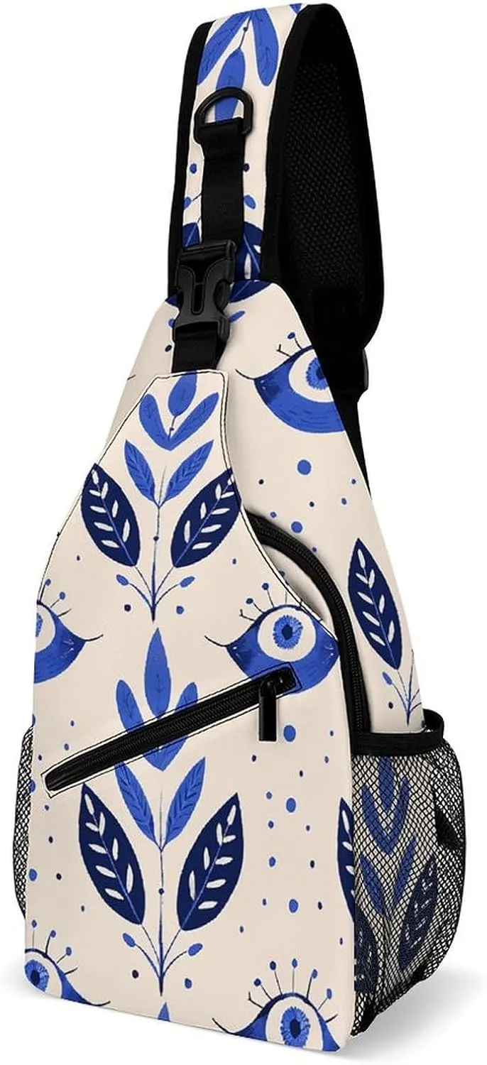 A Range of Sea Creatures Sling Bag Crossbody Bags Cross Body Bag Fanny Packs Chest Bags Sling Purses for Travel
