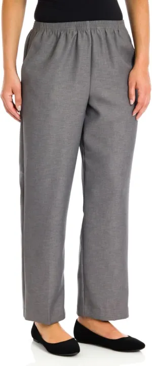 Alfred Dunner Classics Elastic Waist Pants