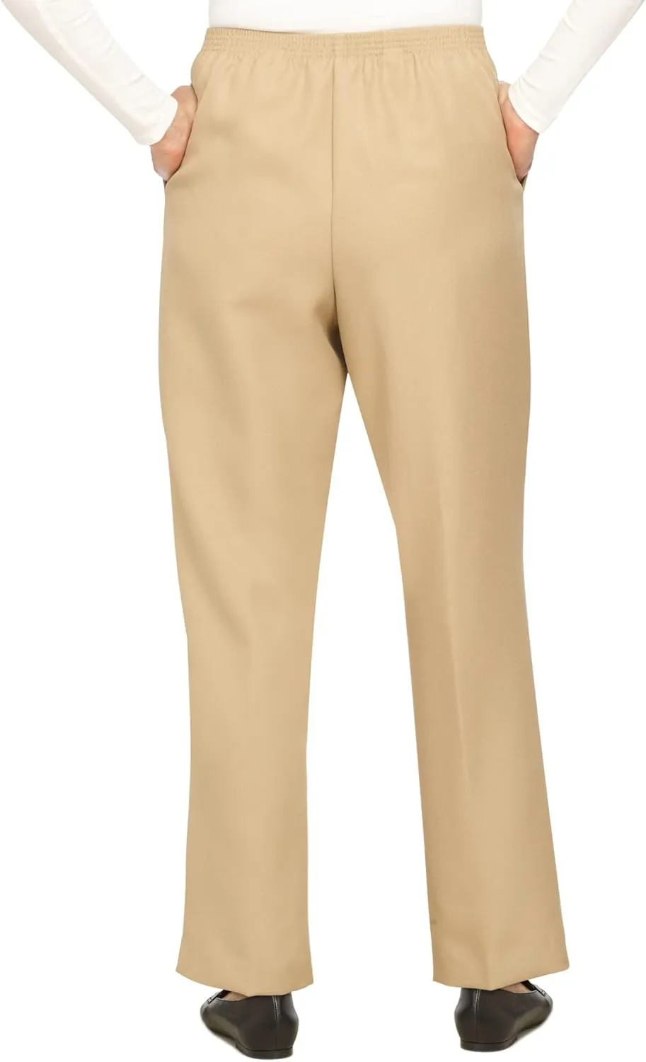 Alfred Dunner Classics Elastic Waist Pants