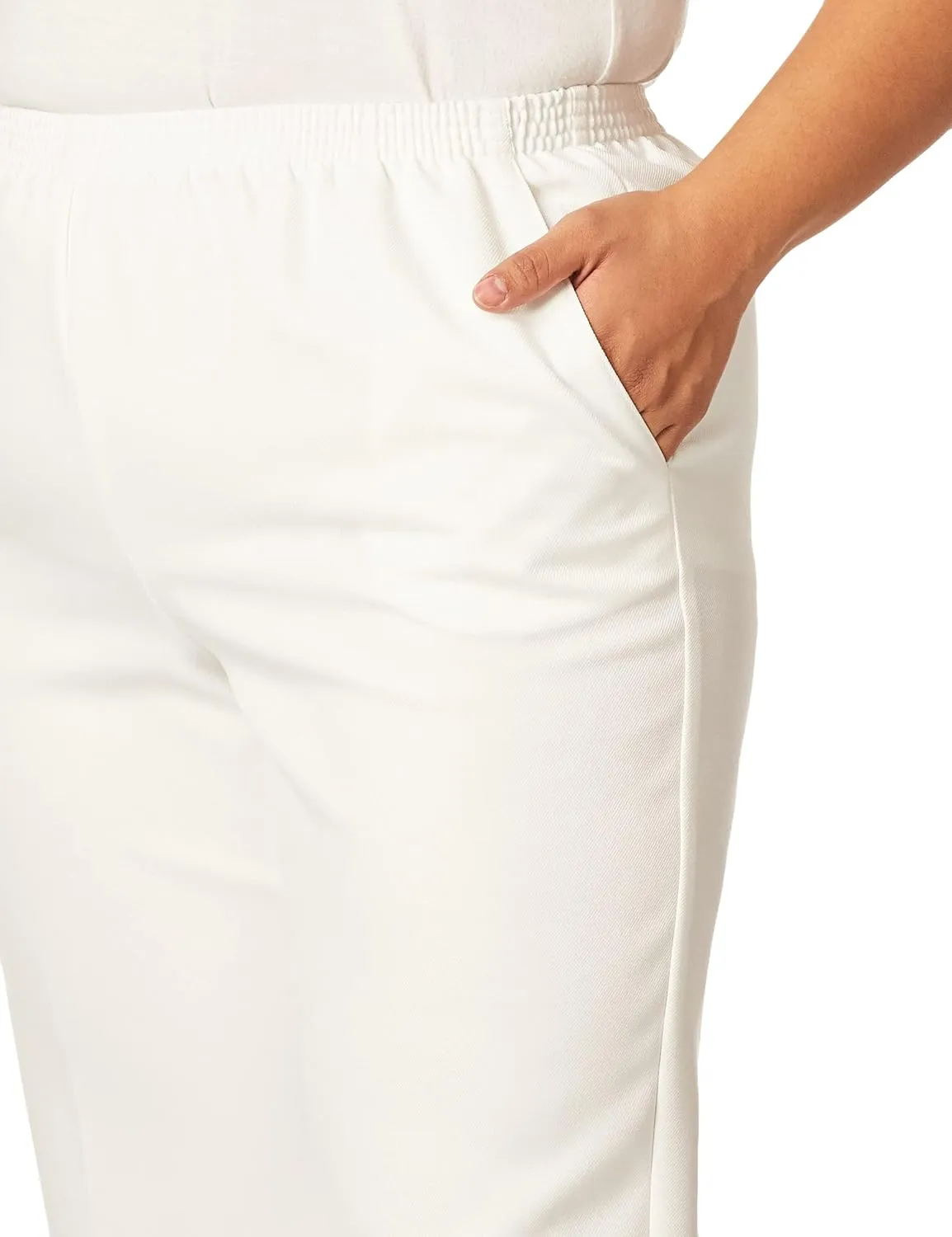 Alfred Dunner Classics Elastic Waist Pants