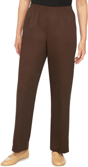 All Around Elastic Waist Cotton Medium Twill Pants
