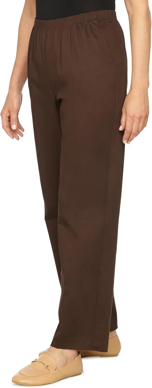 All Around Elastic Waist Cotton Medium Twill Pants