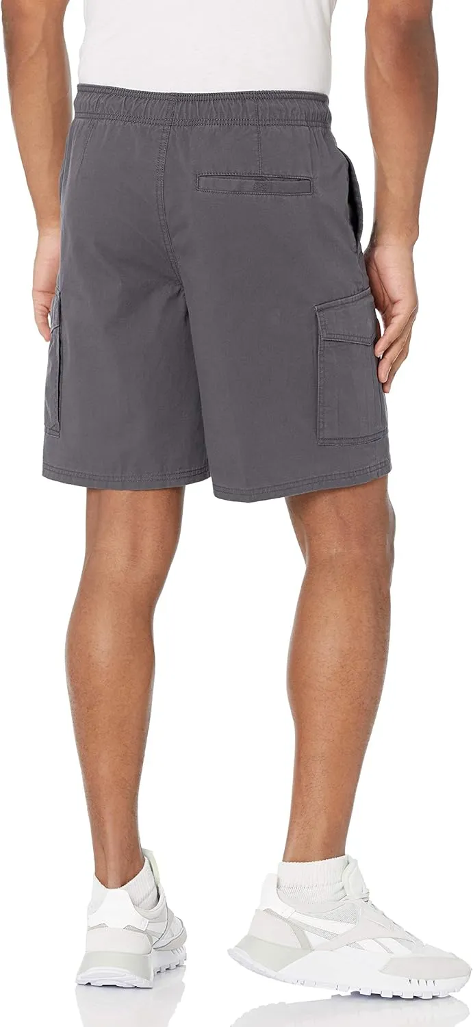 Amazon Essentials Men's 9" Elastic Waist Cargo Short