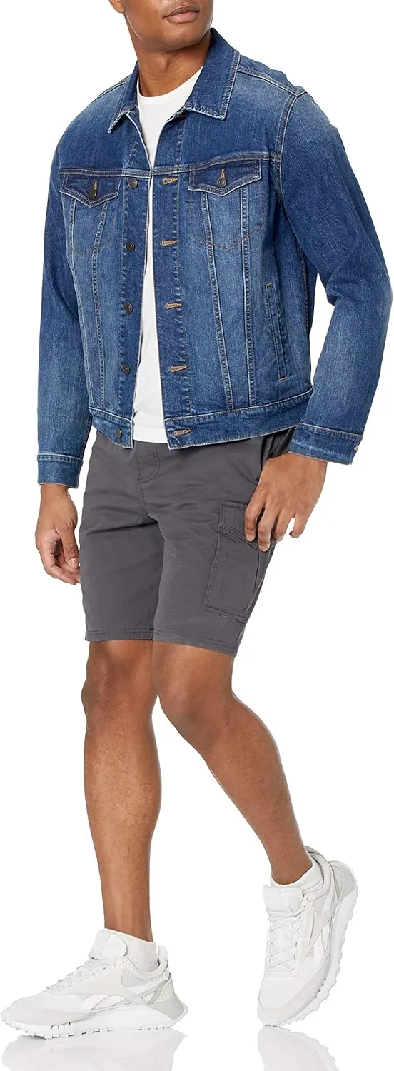 Amazon Essentials Men's 9" Elastic Waist Cargo Short