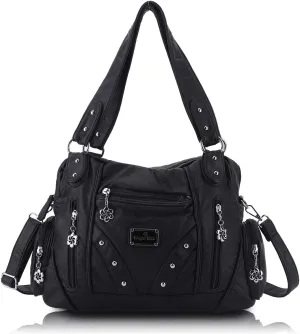 Angel Barcelo Hobo Bag for Women Crossbody Purse and Handbags Ladies Shoulder Bags