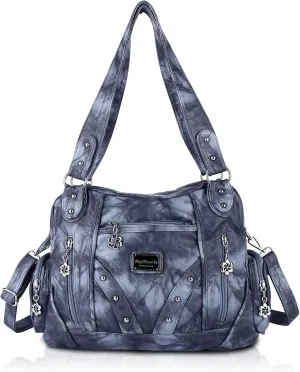 Angel Barcelo Hobo Bag for Women Crossbody Purse and Handbags Ladies Shoulder Bags