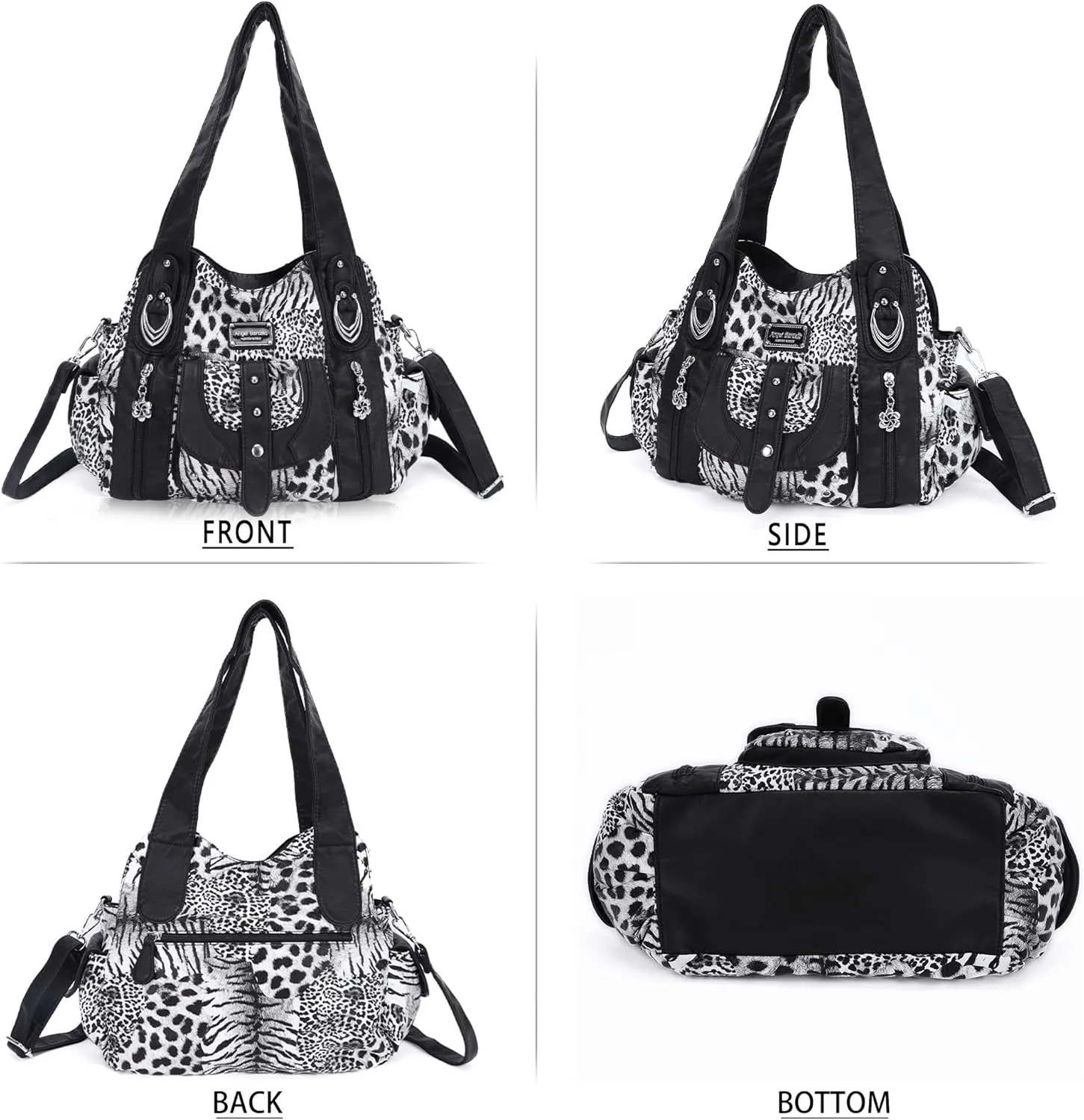 Angel Barcelo Hobo Bag for Women Crossbody Purse and Handbags Shoulder Bags