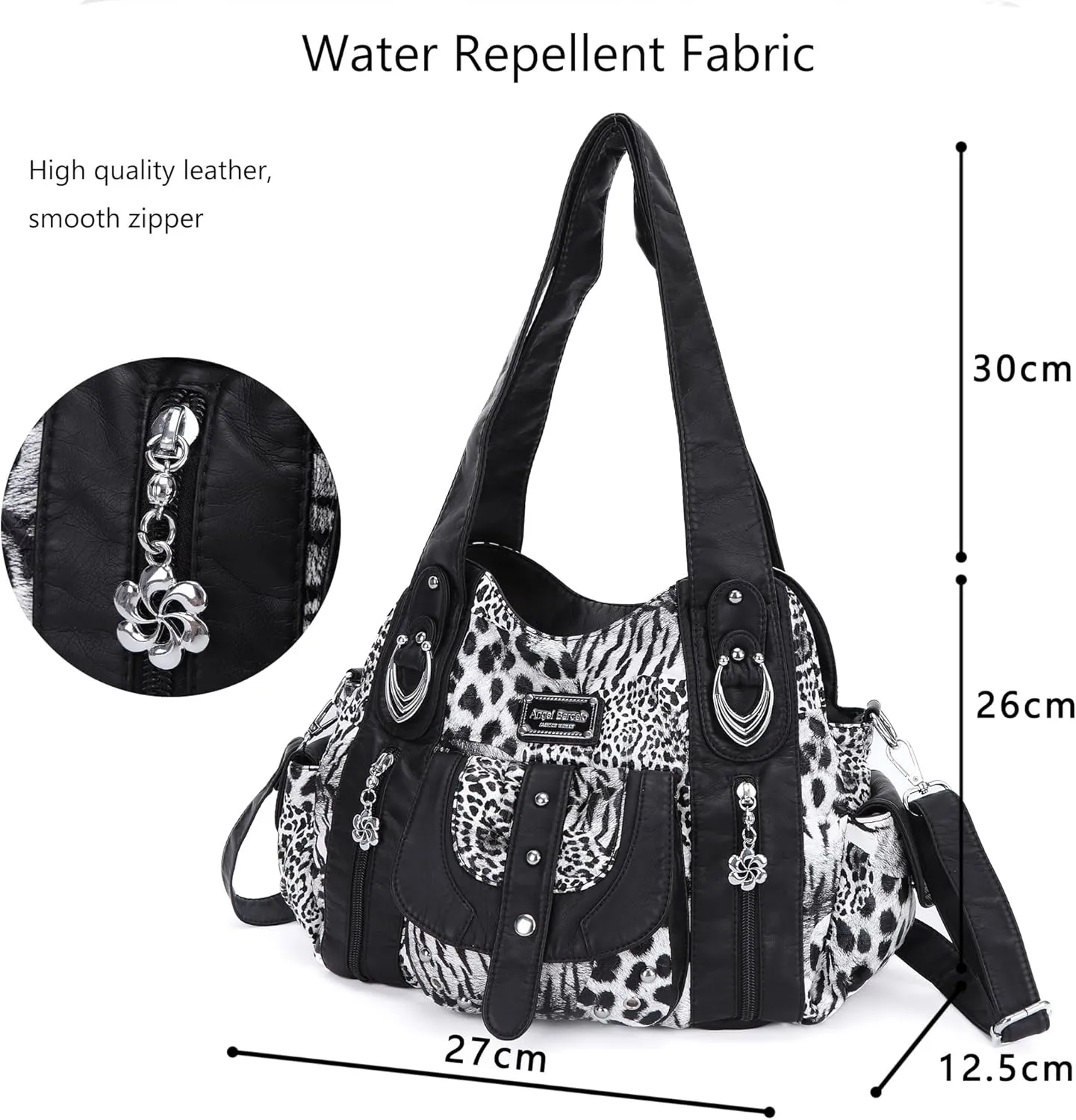 Angel Barcelo Hobo Bag for Women Crossbody Purse and Handbags Shoulder Bags