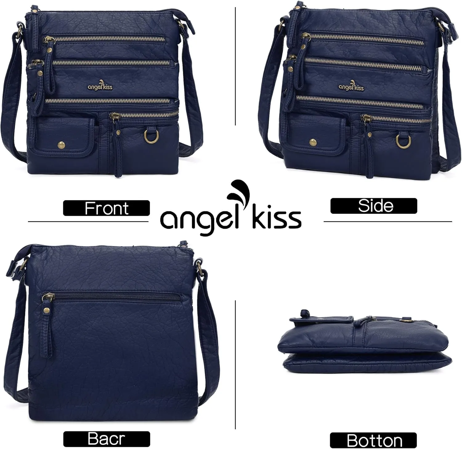 Angel Kiss Small Shoulder Bag for Women Crossbody Purses and Handbags Multi Pockets Hobo Bags