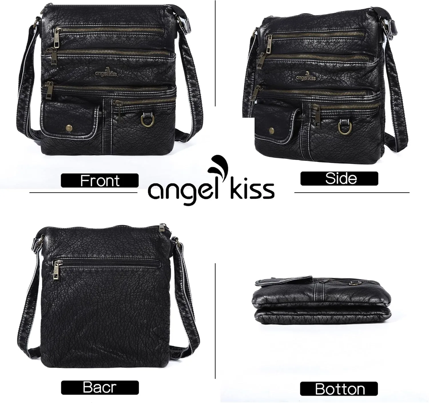 Angel Kiss Small Shoulder Bag for Women Crossbody Purses and Handbags Multi Pockets Hobo Bags