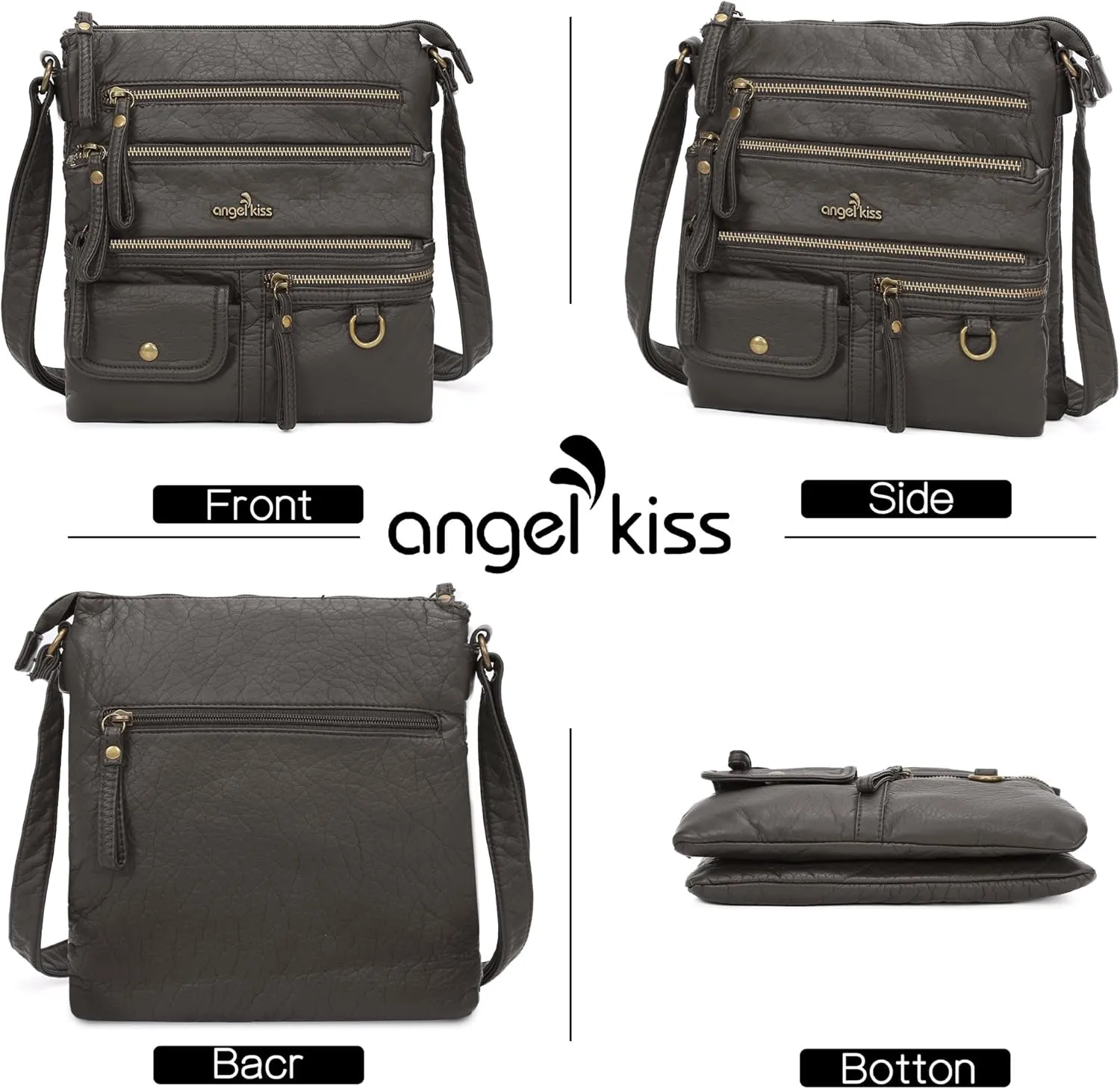 Angel Kiss Small Shoulder Bag for Women Crossbody Purses and Handbags Multi Pockets Hobo Bags