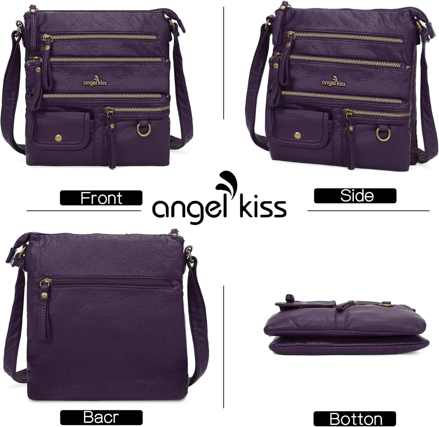 Angel Kiss Small Shoulder Bag for Women Crossbody Purses and Handbags Multi Pockets Hobo Bags