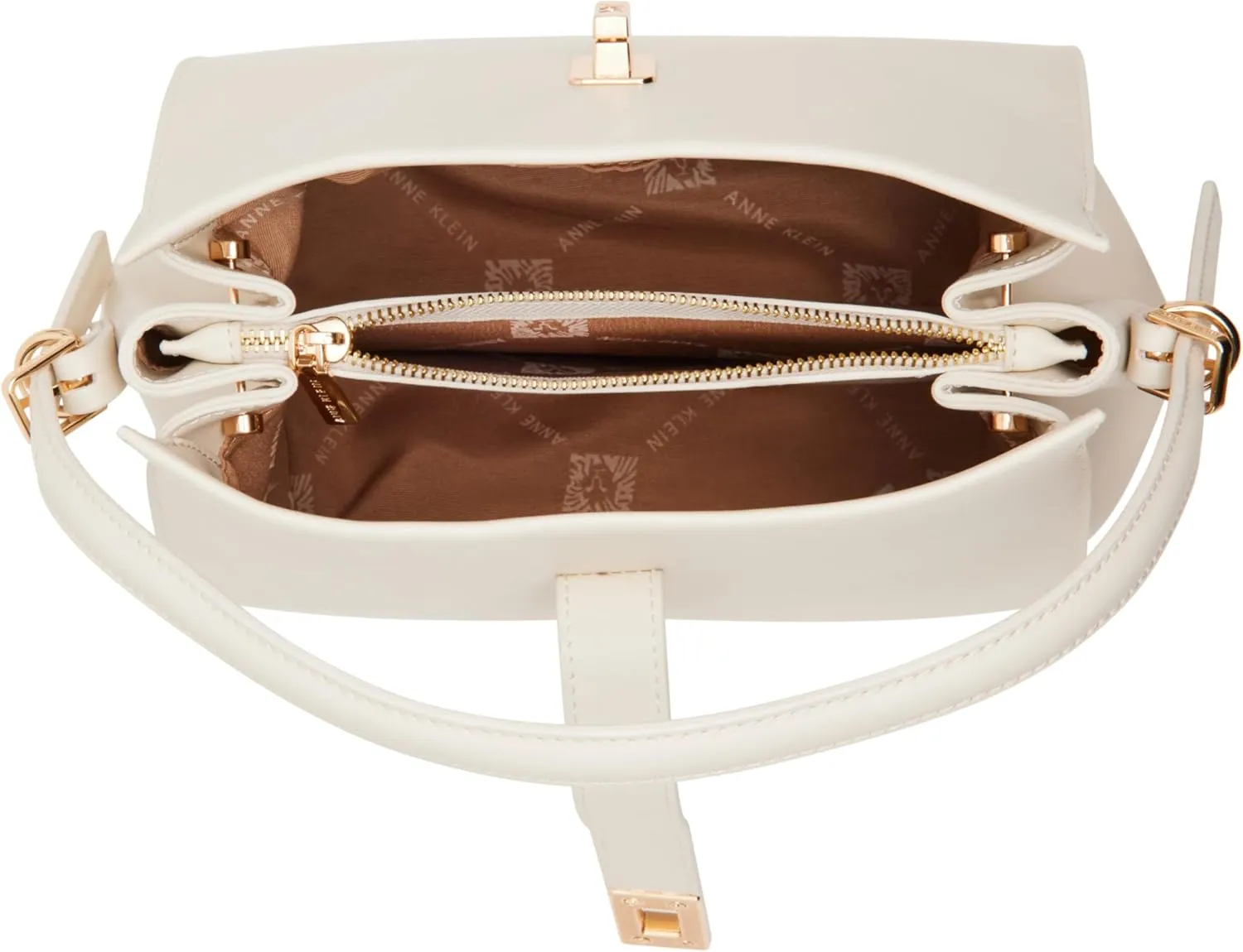Anne Klein Structured Satchel & Strap