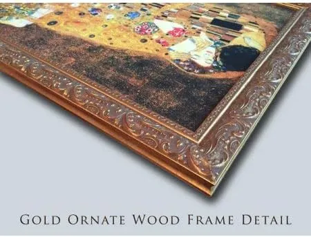 ArtDirect Alfred Choubrac 18x24 Gold Ornate Framed and Double Matted Museum Art Print Titled: Mr. and Mrs. Gidon-Lynnes Duettistes Mondains Decadents (1880-1900)