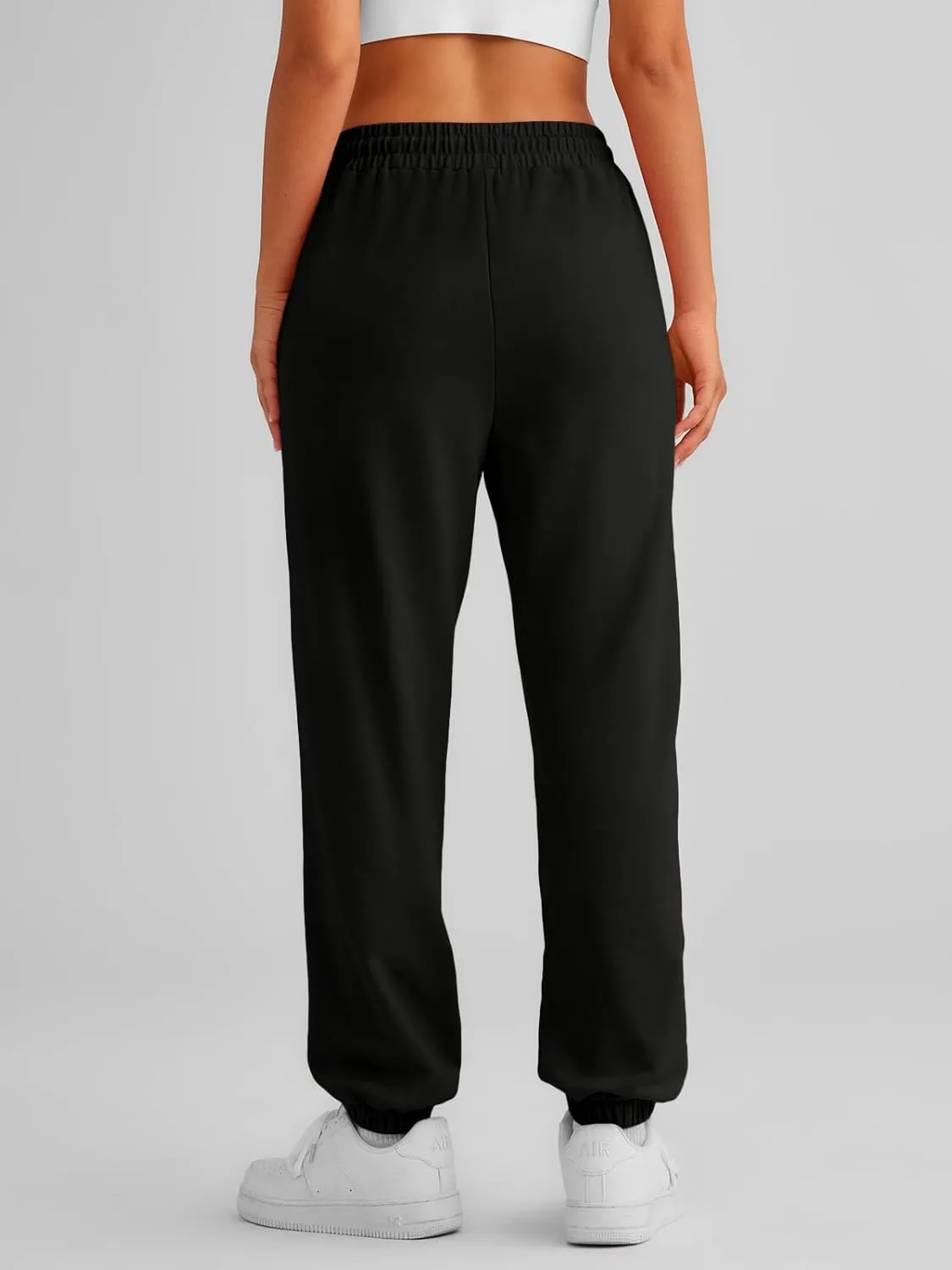 AUTOMET Women's Cinch Bottom Sweatpants Athletic Joggers Lounge Pants with Pockets