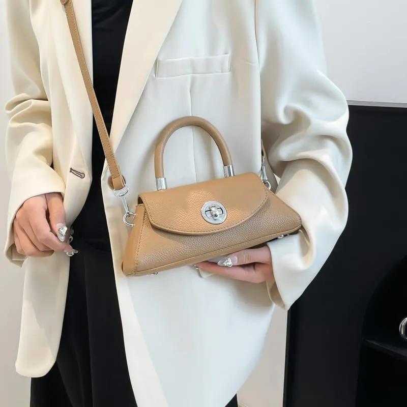 Axcone French minimalist designer handbag - women's luxurious and elegant crossbody bag, shoulder bag