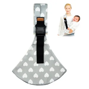 Baby Sling Carrier,Toddler Carrier, 2025 New Baby Sling,Portable and Lightweight Sling,Non-Slip Hip Seat Carrying 10-30lbs(Heart)