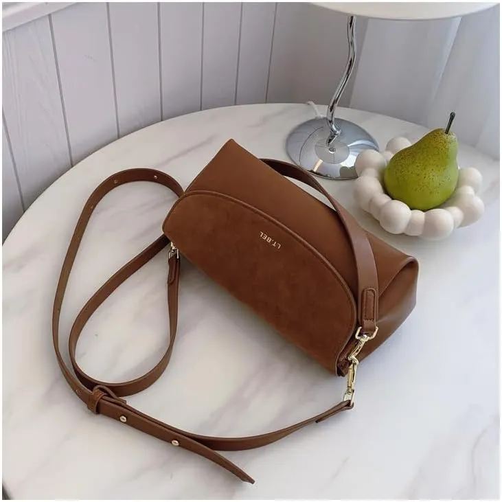 Bags Women's Retro Fashion Small Square purses Niche Simple Casual Shoulder Crossbody handbags