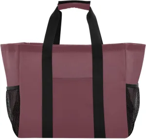 Beach Bag for Women Beige Large Canvas Tote Bag Sandproof Pool Bags with Pocket for Pool Travel Gym Beach