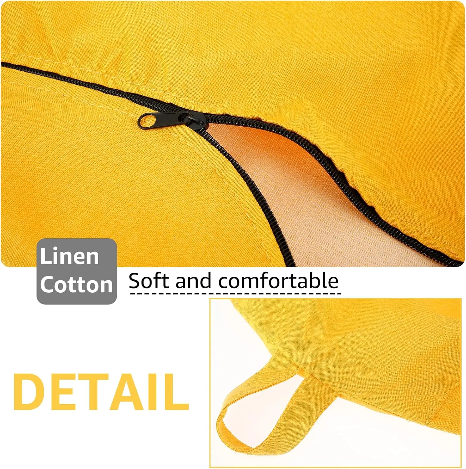Bean Bag Chair Sofa Cover(No Filler),Comfortable Outdoor Lazy Seat Bag,Couch Cover without Filler for Adults Kids,Soft Tatami Chairs Covers Suitable for Home Garden Living Room (yellow, Medium)