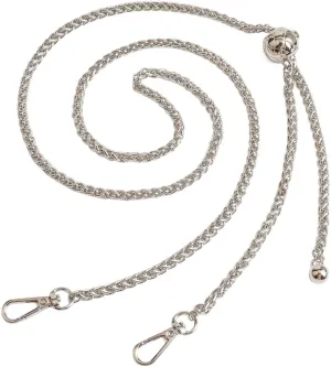 BEAULEGAN Thin Purse Chain Strap Adjustable - Replacement for Small Shoulder Crossbody Bag, 51 Inches Long