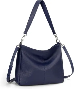 befen Genuine Leather Hobo Bags Purses for Women, Women's Shoulder bag Handbags Crossbody Bag with 2 Shoulder Straps