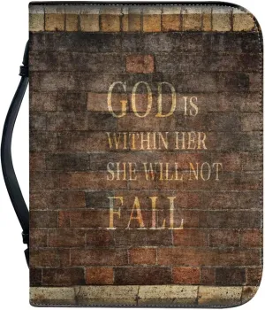 Bible Covers for Men and Women, Multi Pockets Bible Bag Tote for Girls with Handle, Durable Scripture Bag