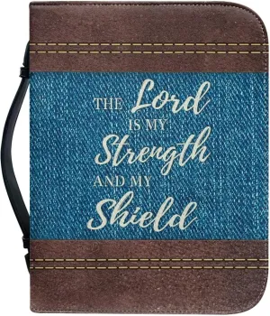 Bible Covers for Women PU Leather, Dustproof Church Bags for Girls Water Resistant Bible Case with Bookmarks