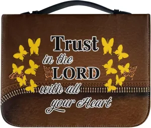 Bible Covers for Women PU Leather, Dustproof Church Bags for Girls Water Resistant Bible Case with Bookmarks