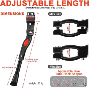Bicycle Stand for Specialized S-Works Epic, Height Adjustable Bicycle Rear Non Slip Parking Stand, Strong Reinforced Bicycle Rear Kickstand, Tire Rear Stand