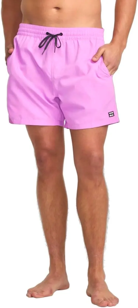Billabong Men's Standard All Day Overdye Layback Elastic Waist Boardshort, 17 Inch Outseam